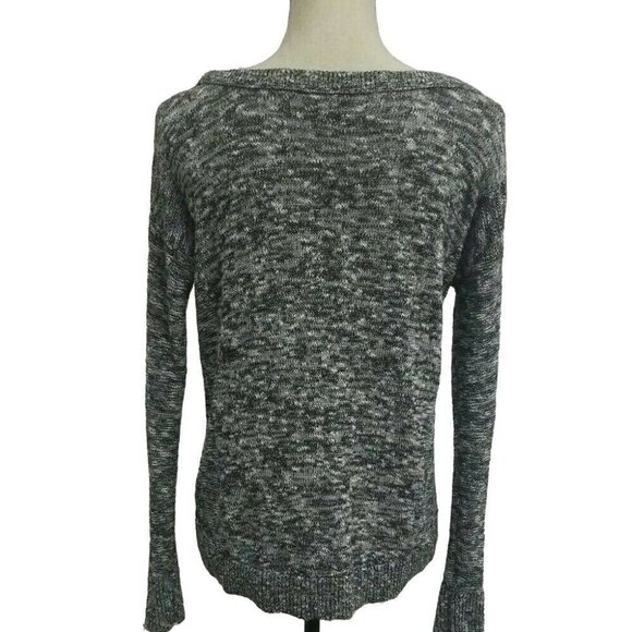 American Eagle Outfitters Womens Sweater Size S/P Heathered Gray - Picture 6 of 12